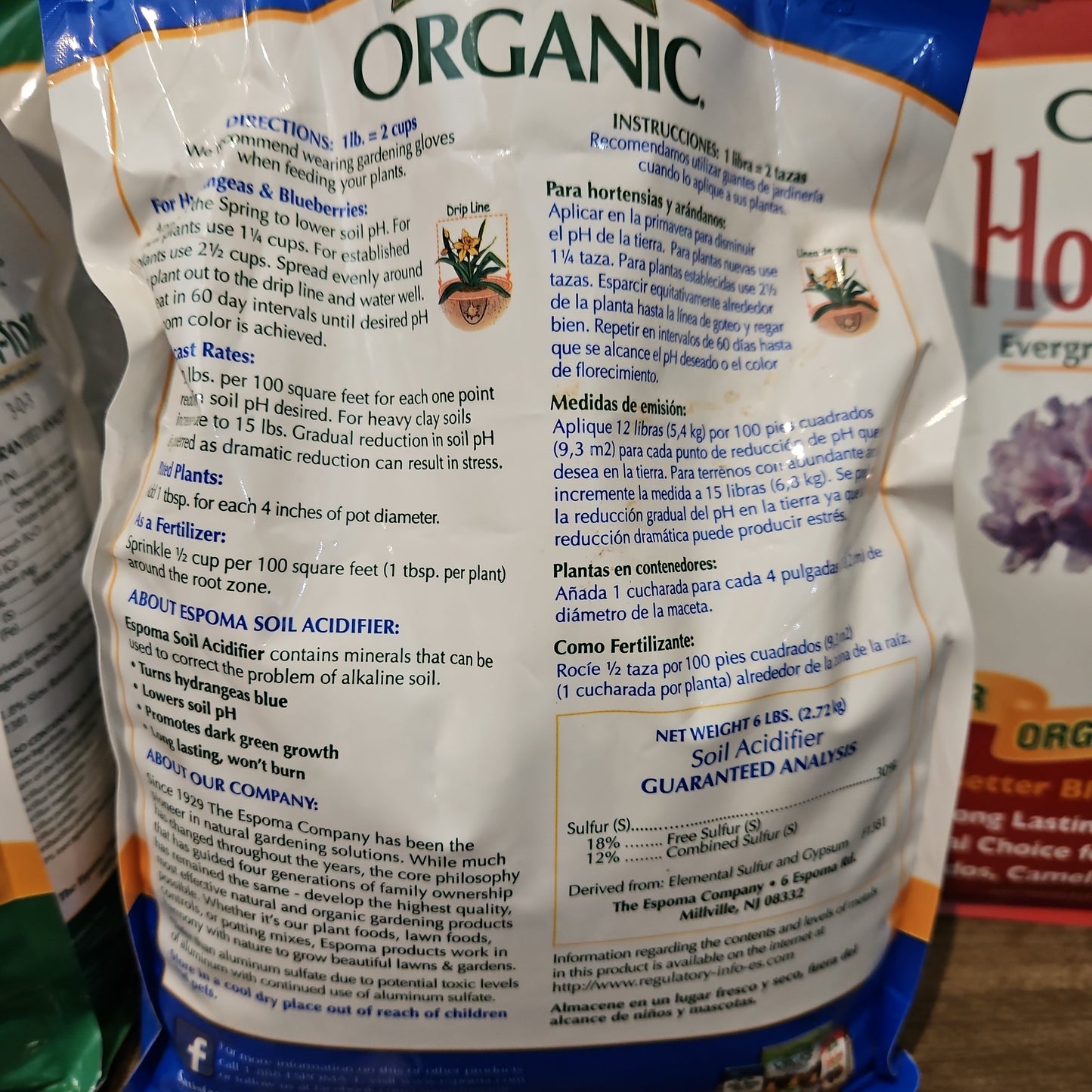 Espoma Organic Soil Acidifier 6lb