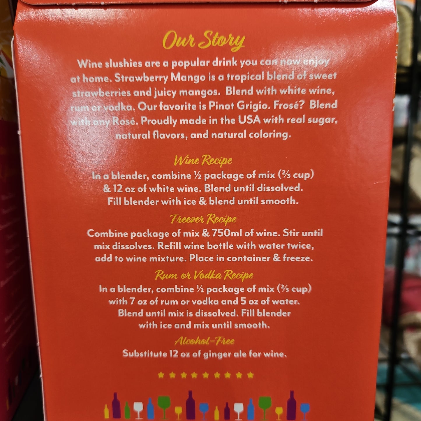 Wine A Rita Strawberry Mango Box 10oz