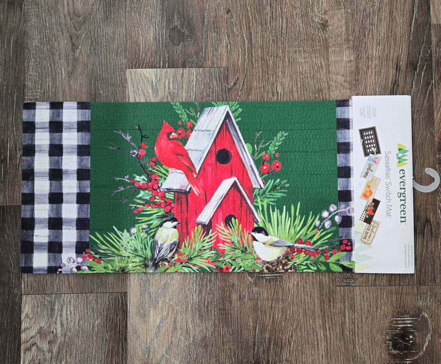 Switch Mat Christmas Cardinal