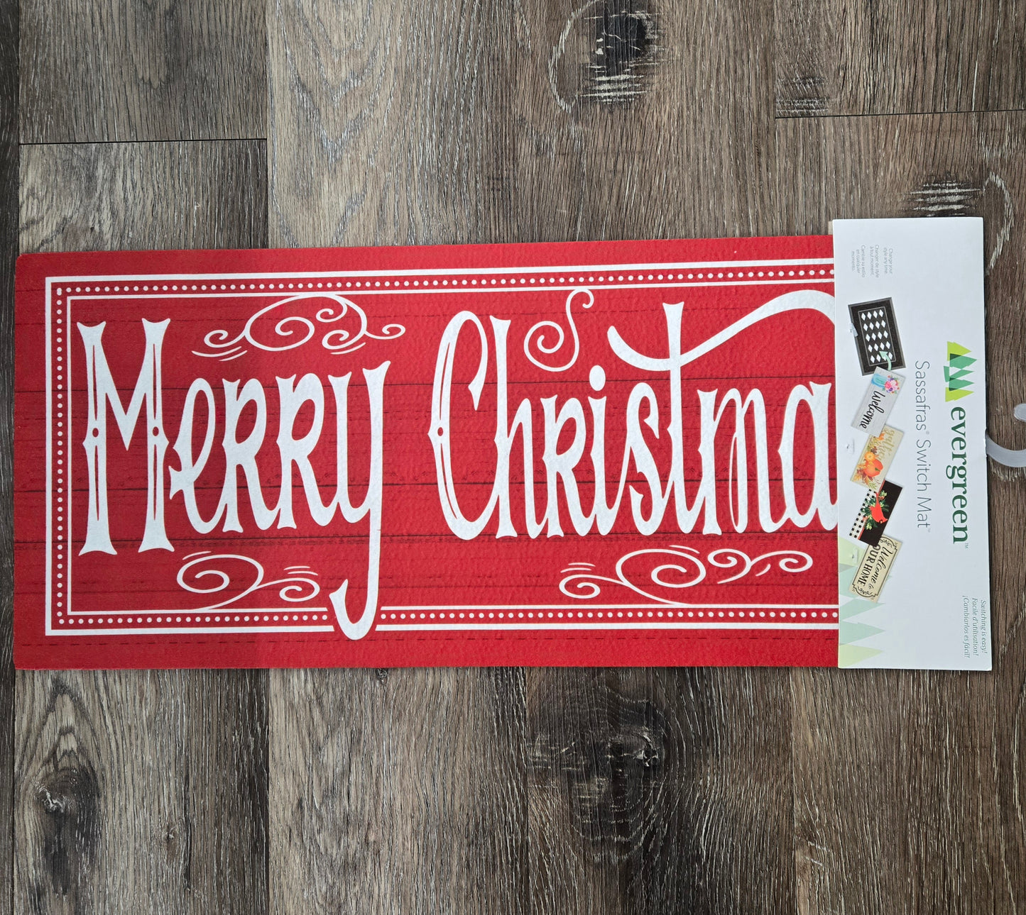 Switch Mat Quaint Merry Christmass