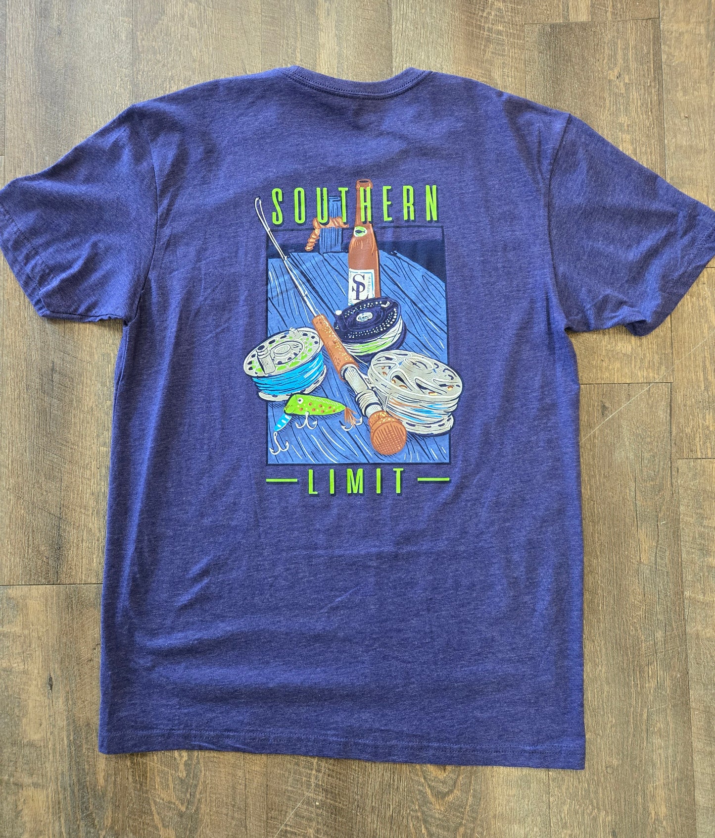 SL Tshirt Fishing Rod L