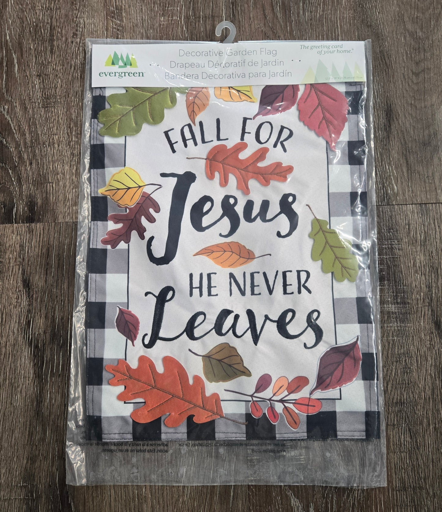 Garden Flag Fall For Jesus