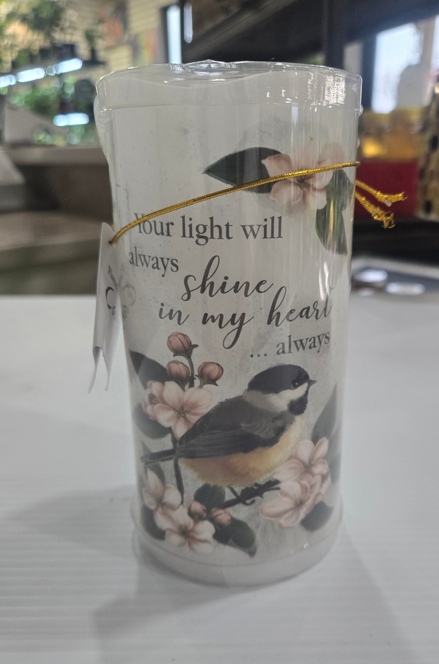 Memorial Candle In My Heart 6x3