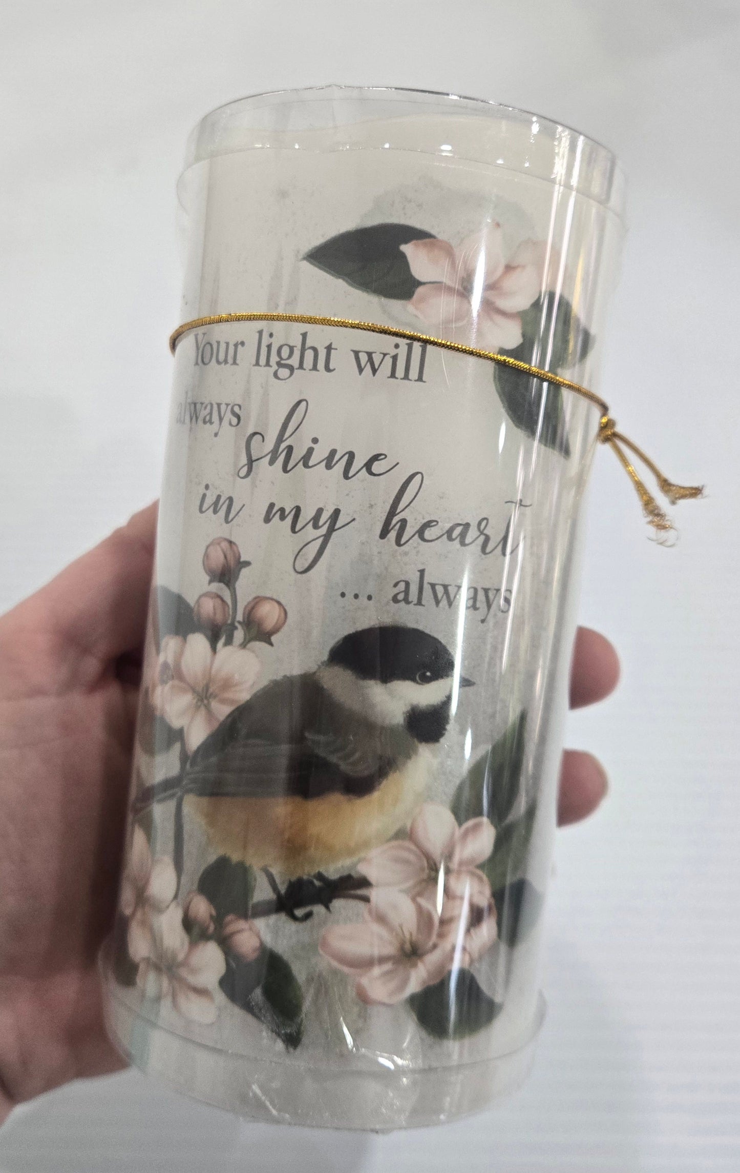 Memorial Candle In My Heart 6x3