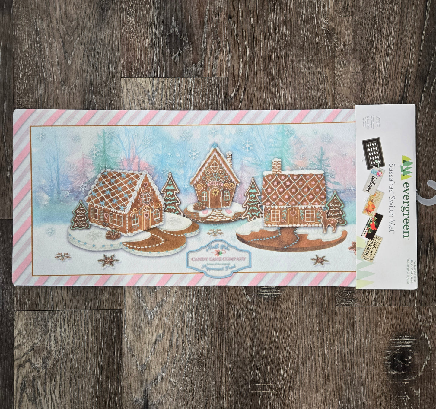 Switch Mat Seasons Greeting Gingerbread