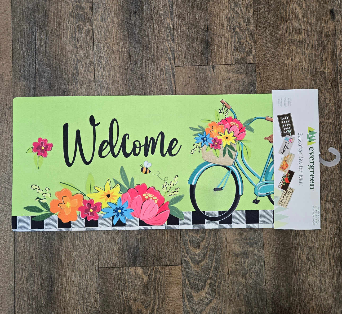 Switch Mat Welcome Home Bicycle