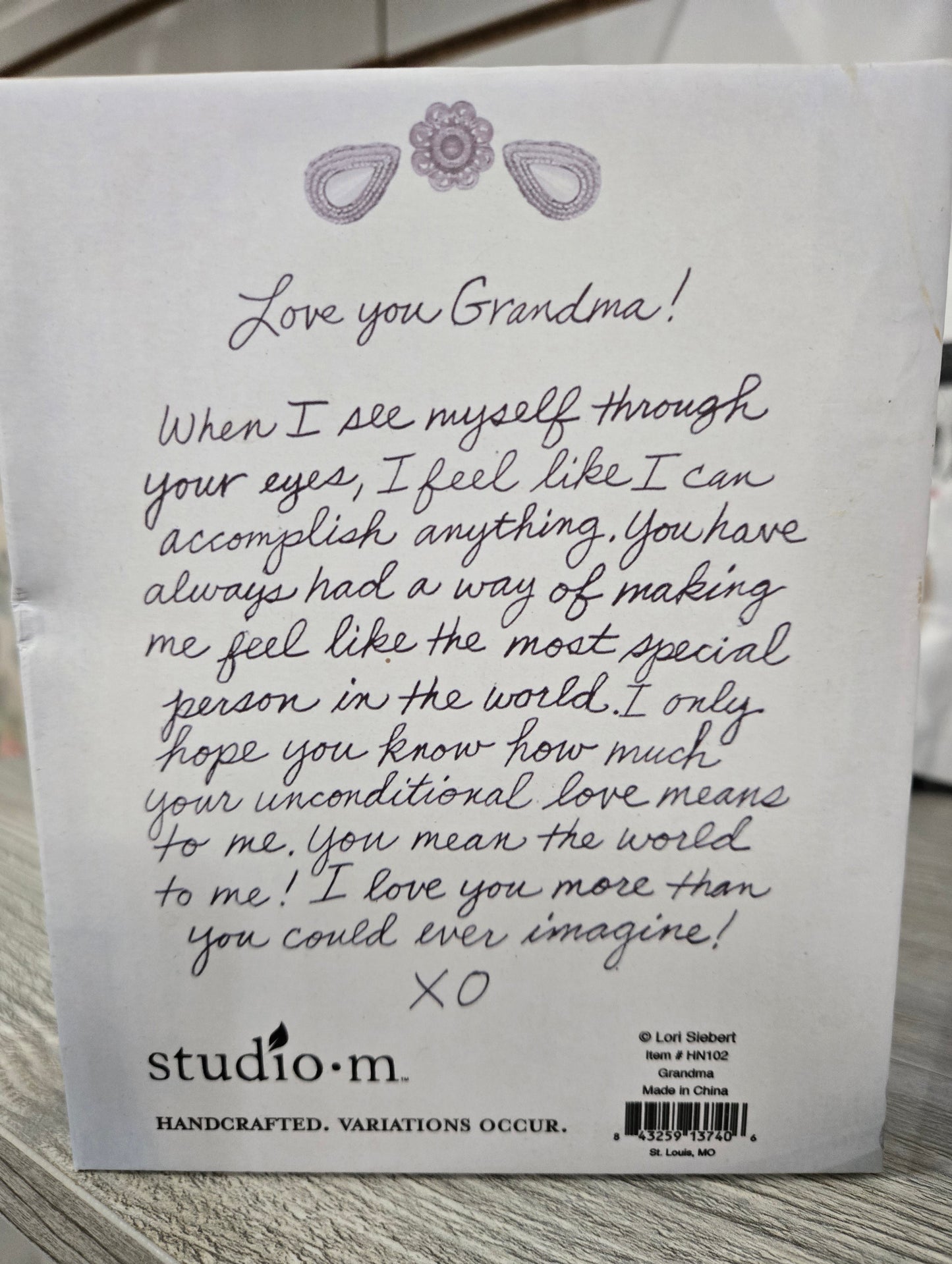Ceramic Bell Grandma