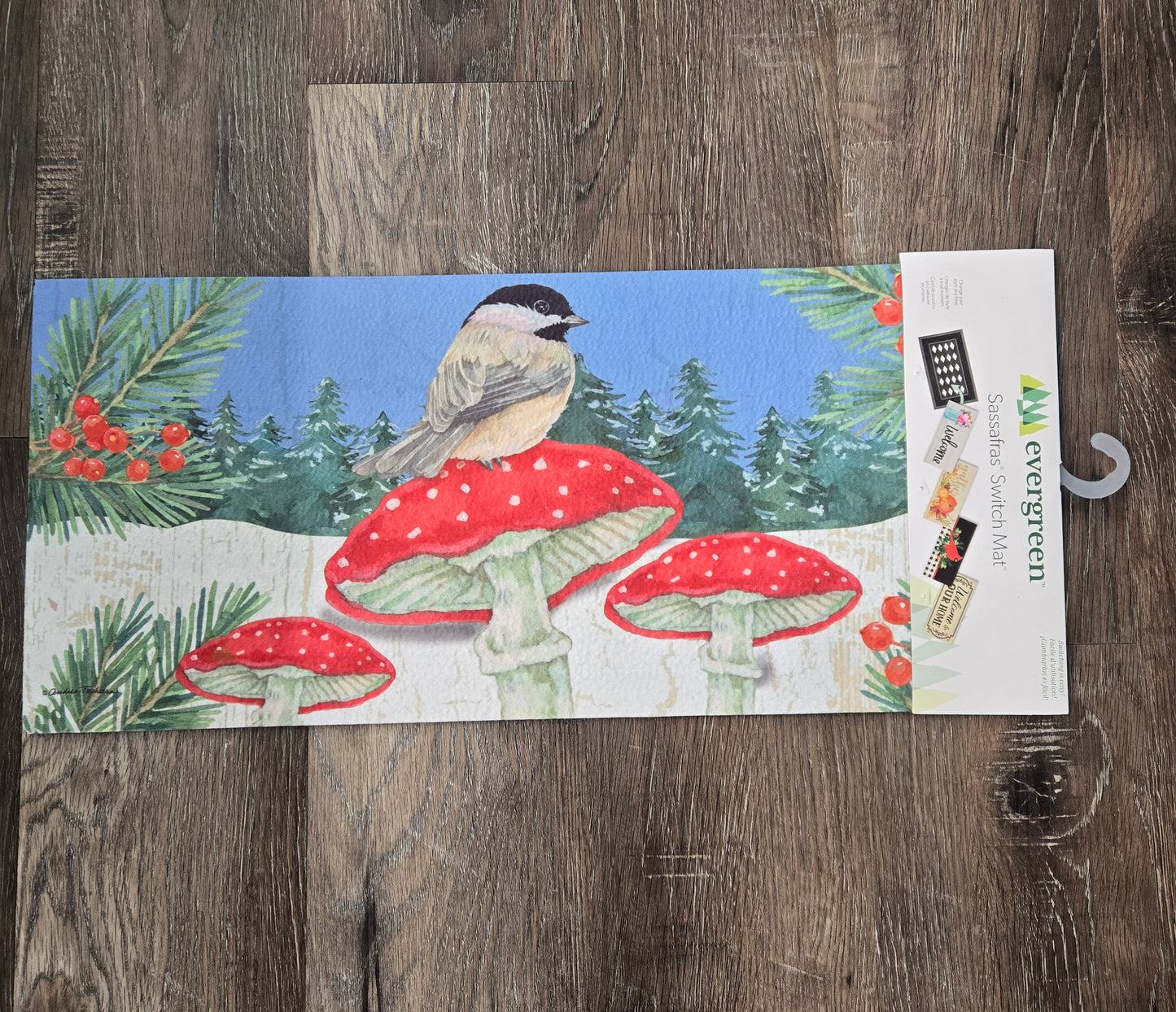 Switch Mat Chickadee And Winter