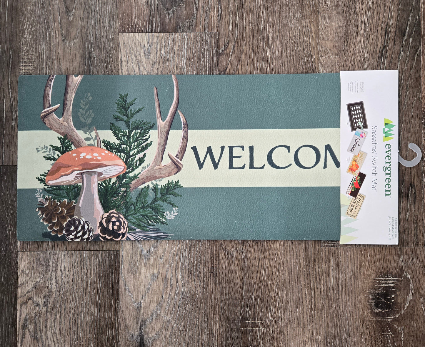 Switch Mat Winter Woodland Welcome