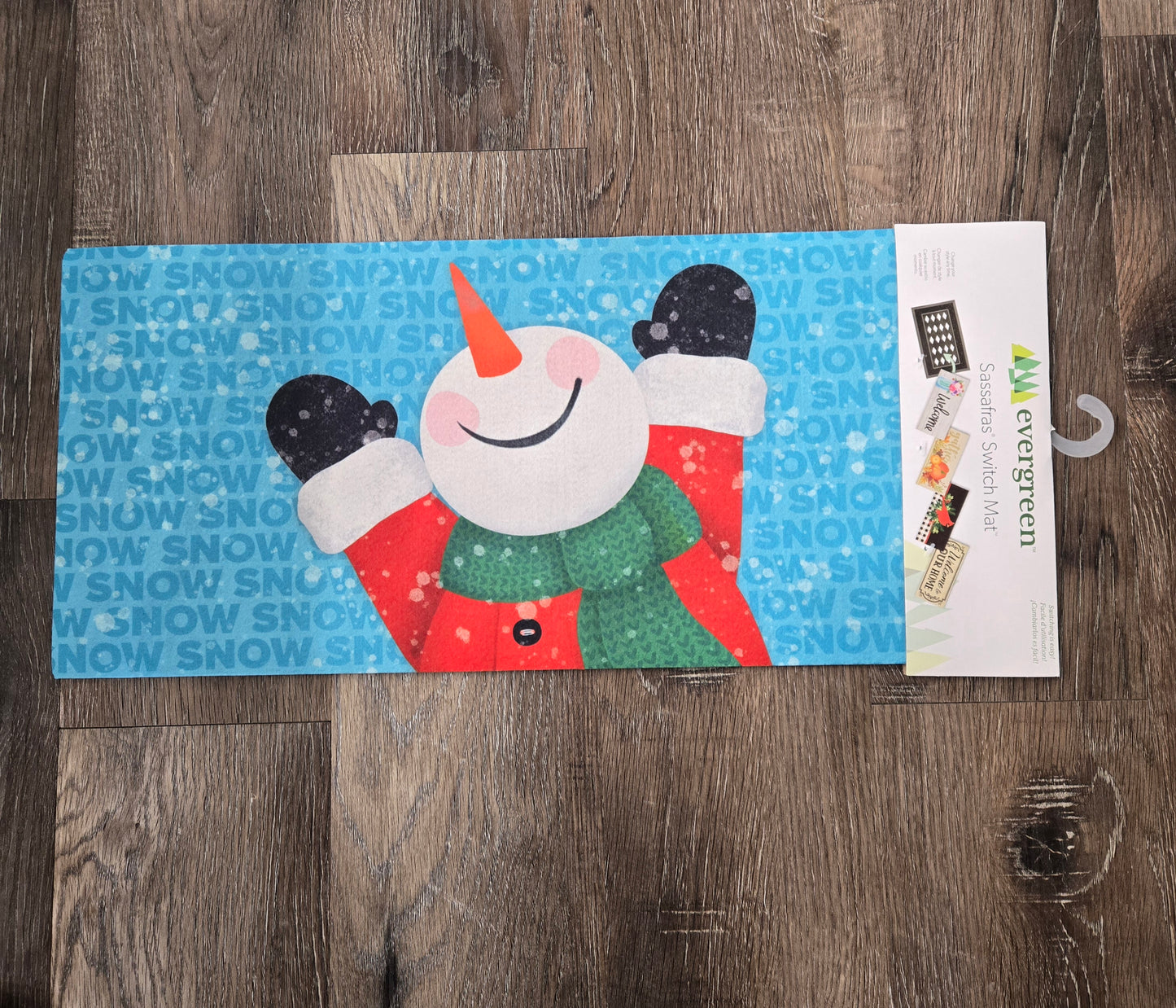 Switch Mat Happy Snowman