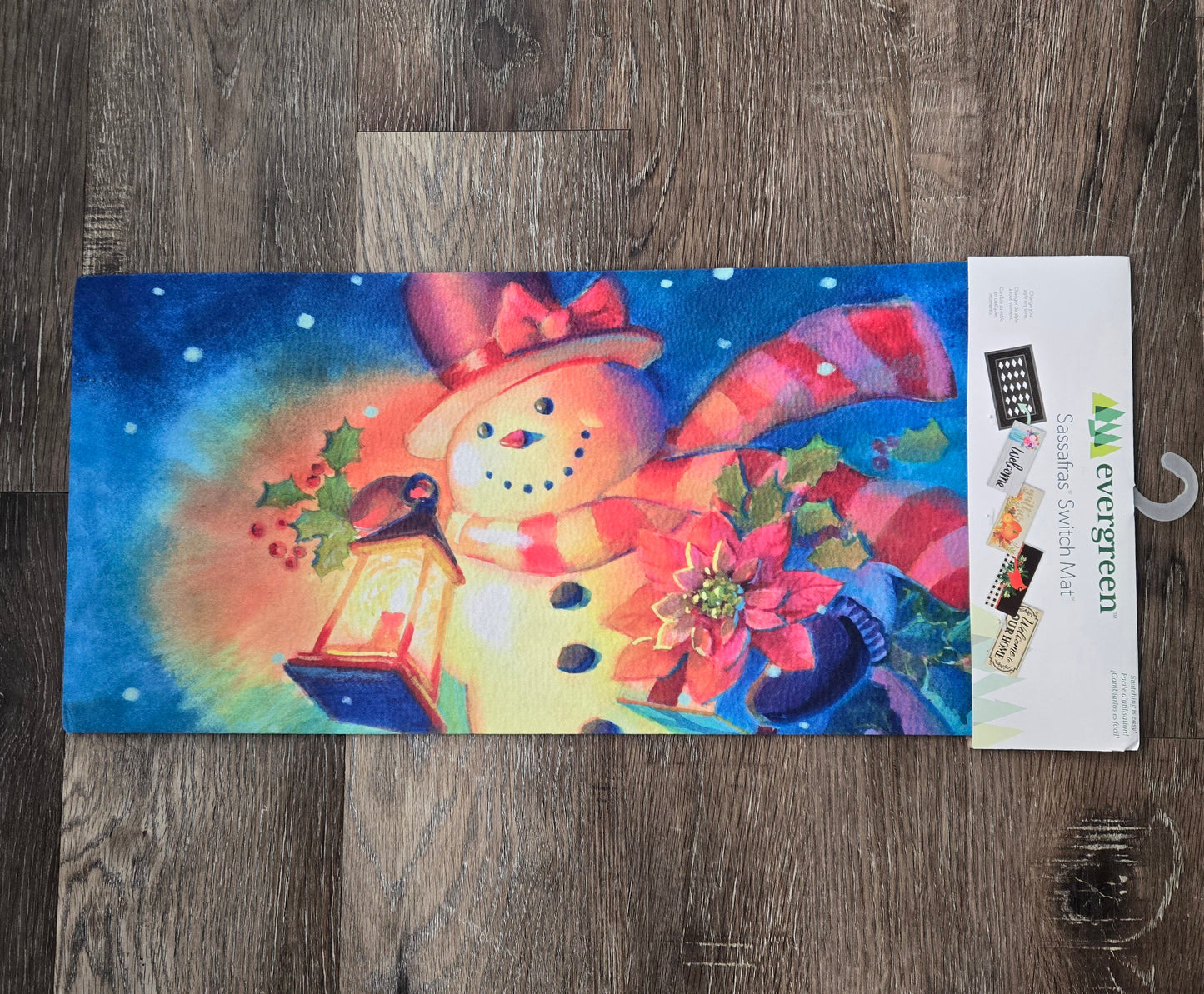 Switch Mat Lantern Snowman