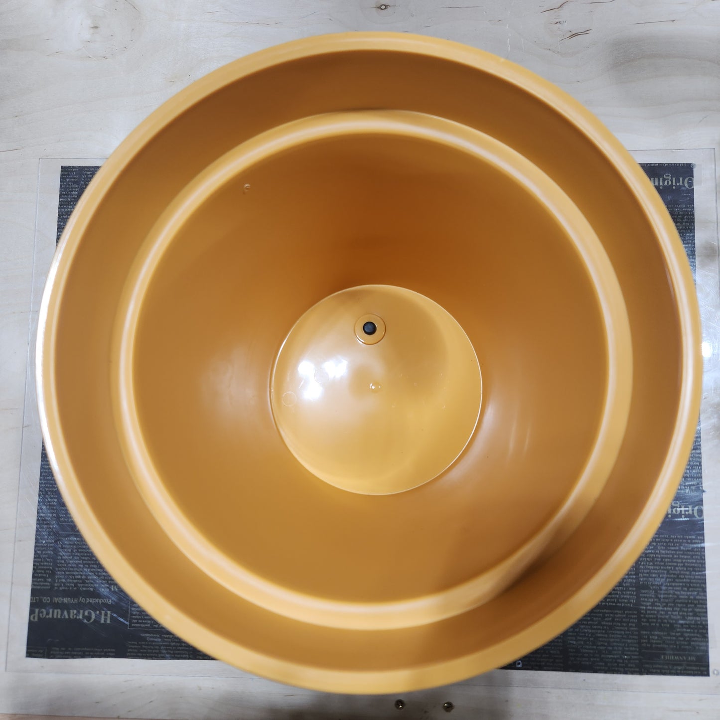 12" Zest Pot Watercolor Sunflower