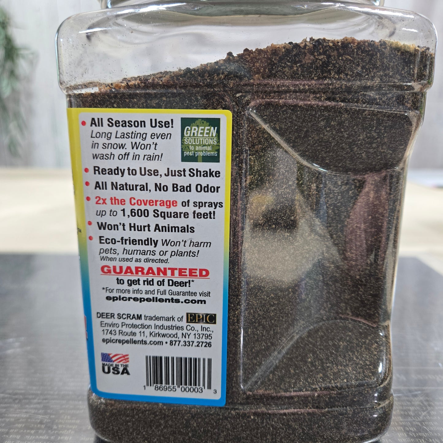 Deer Scram 2.5lb Shaker