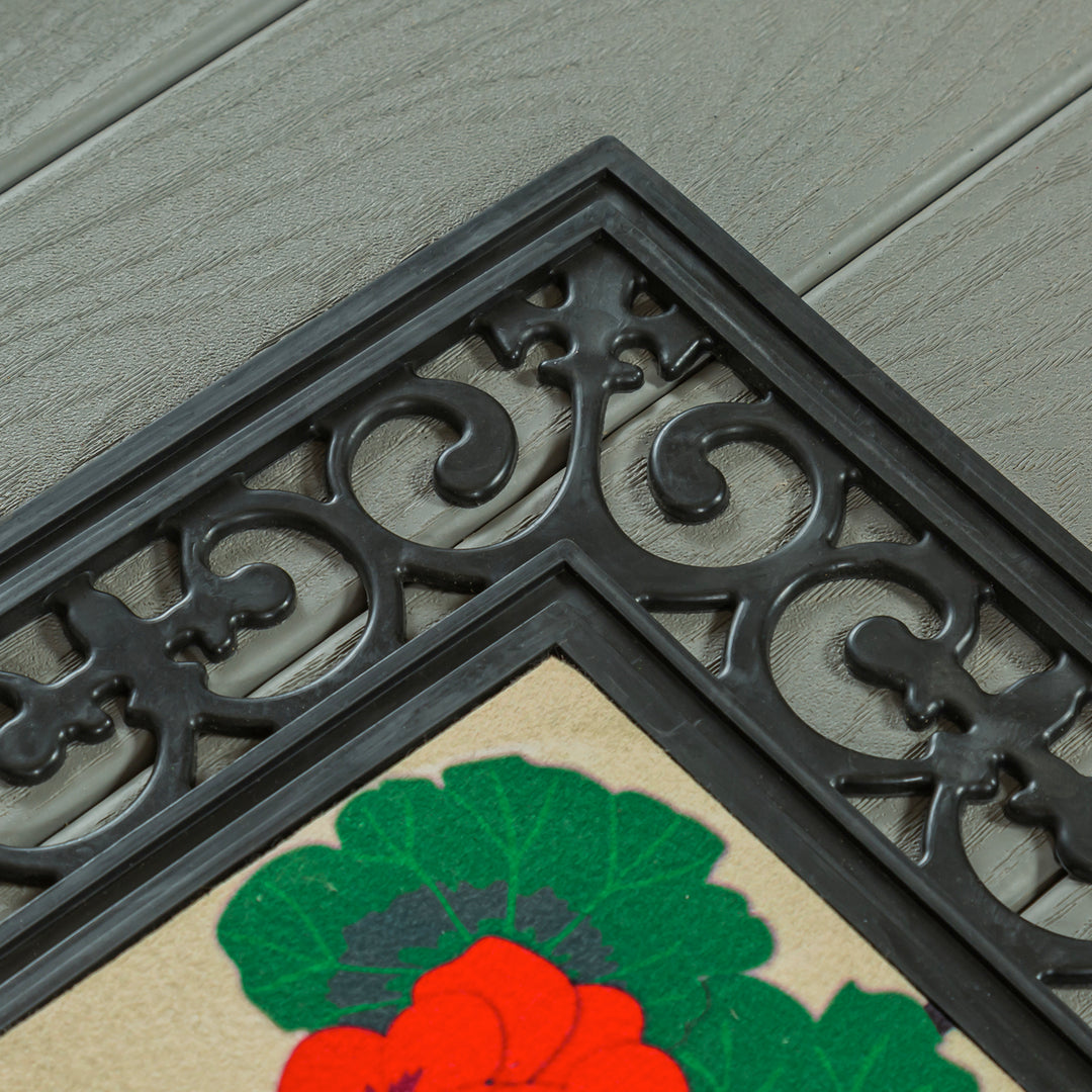 Switch Mat Tray Black Fleur Scroll