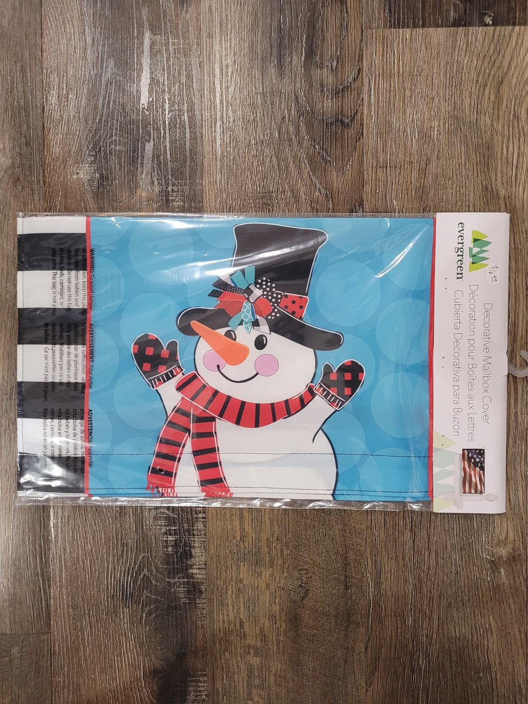 Mailbox Cover Patterned Snowman