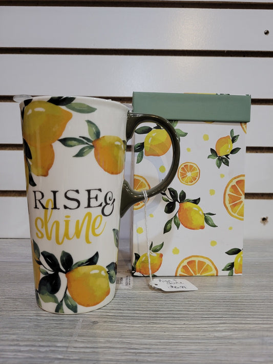 Travel Mug Rise and Shine Lemon Drop