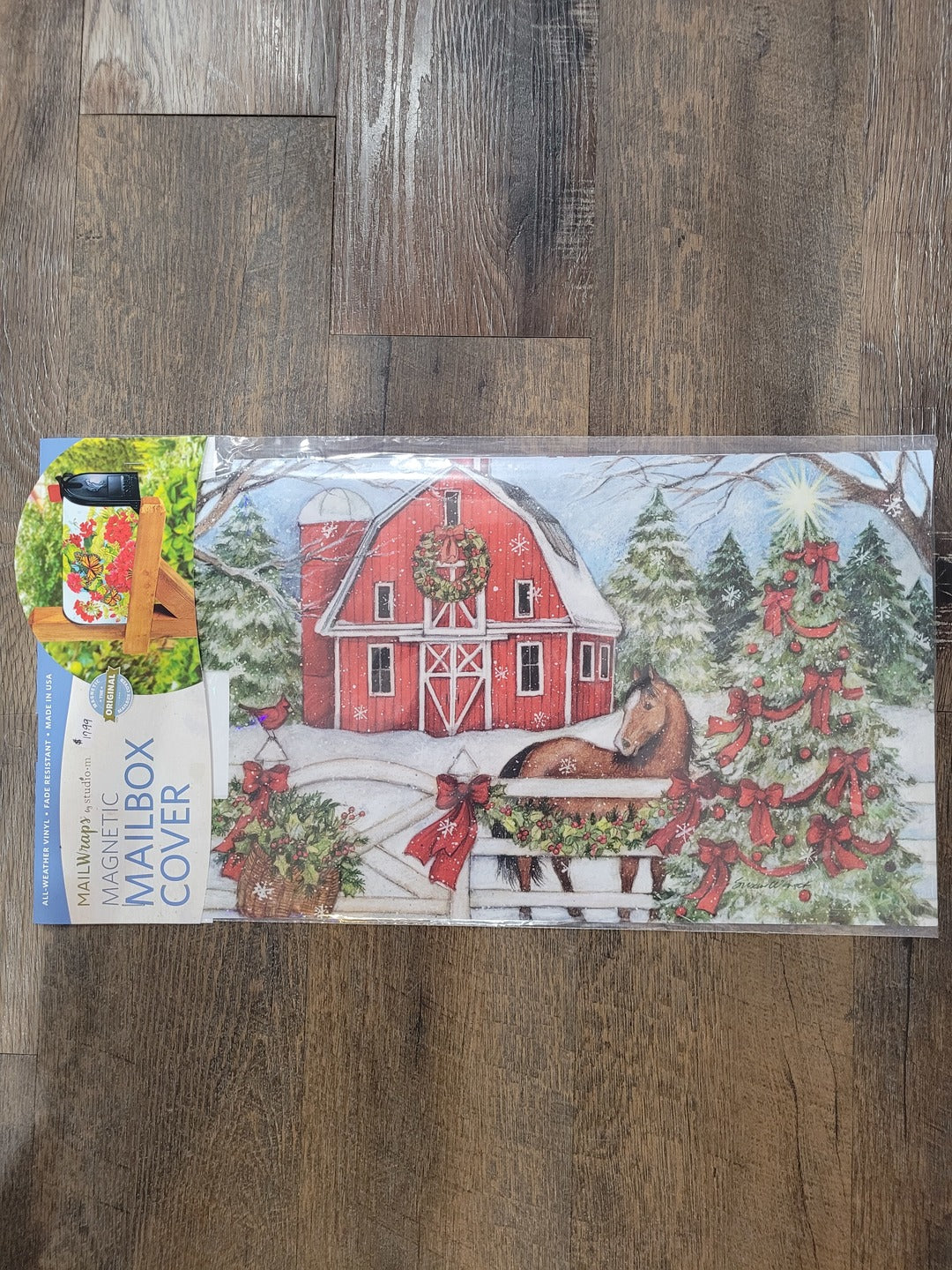 Mailbox Cover Christmas On The Farm