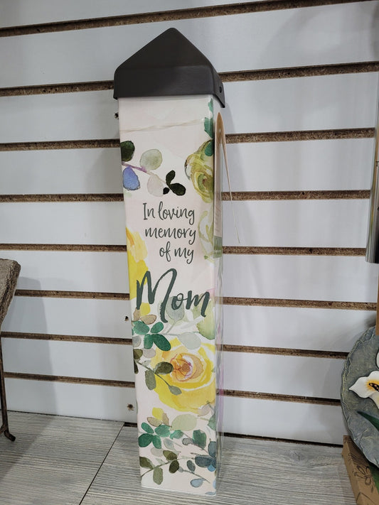 Art Pole In Memory Of Mom 20"