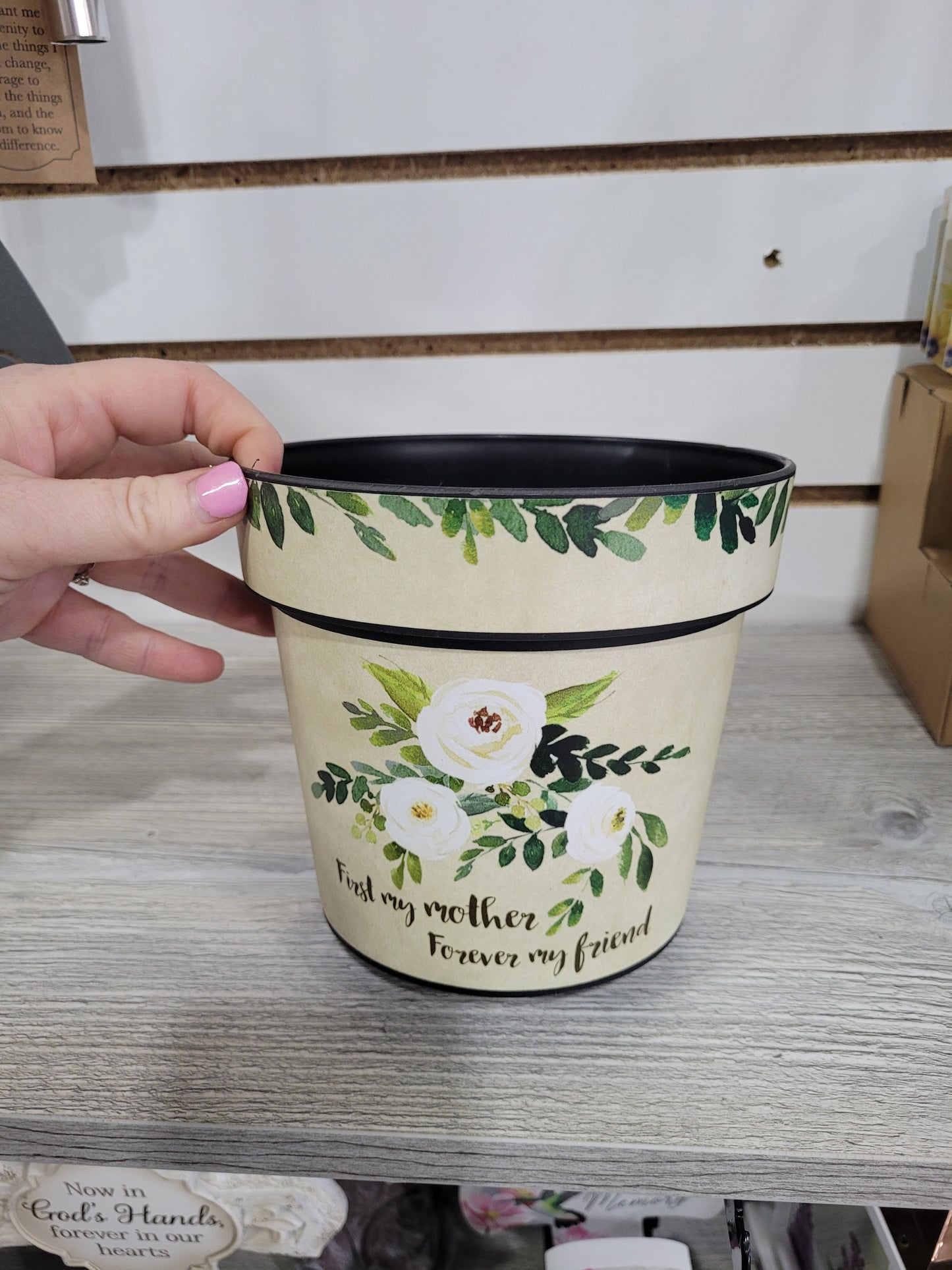 Art Pot My Mom My Friend 6"