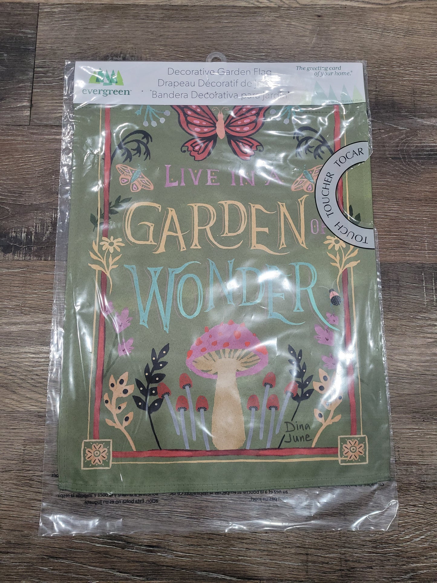 Garden Flag Garden Of Wonder Suede