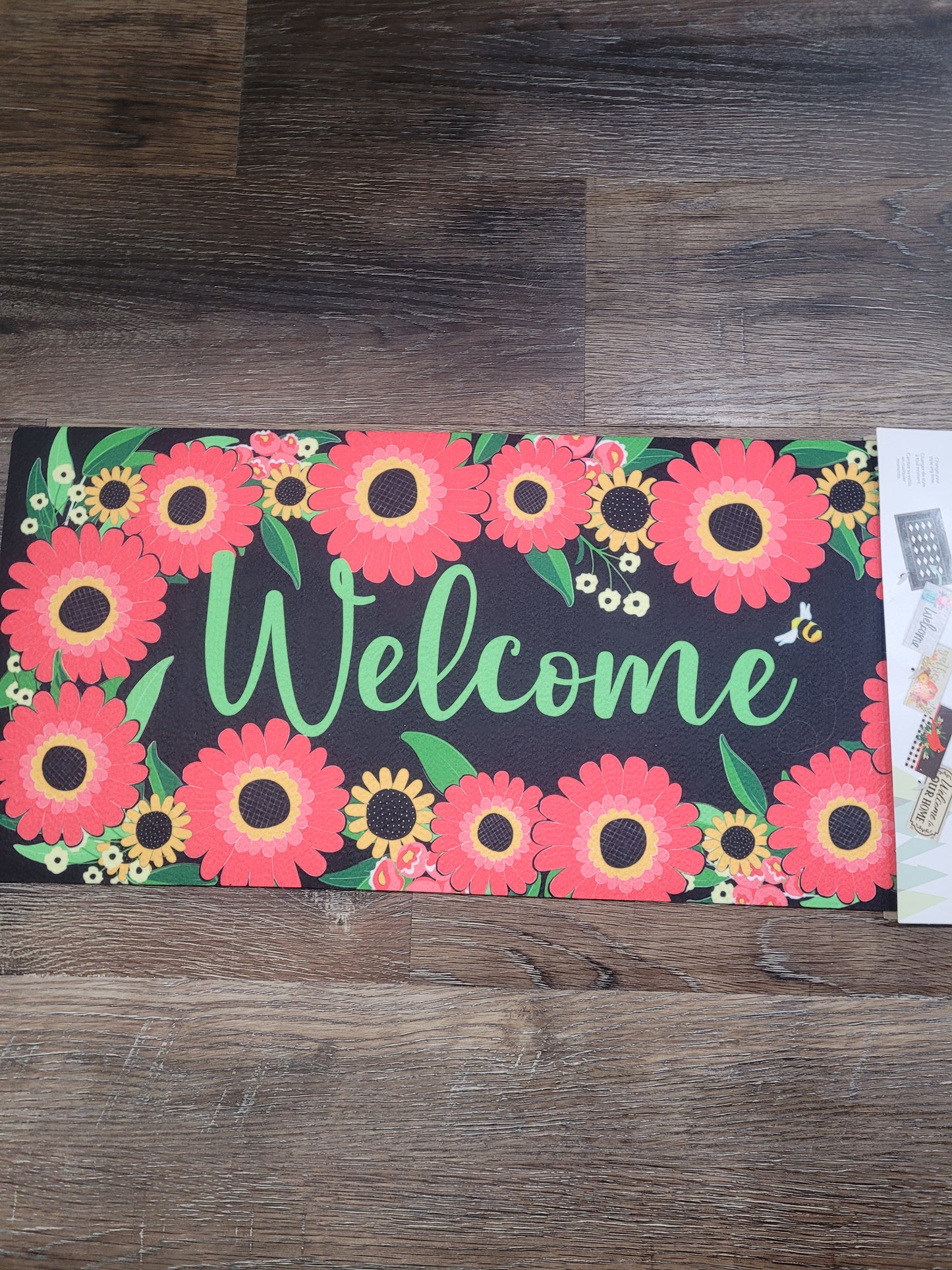 Switch Mat Welcome Wreath