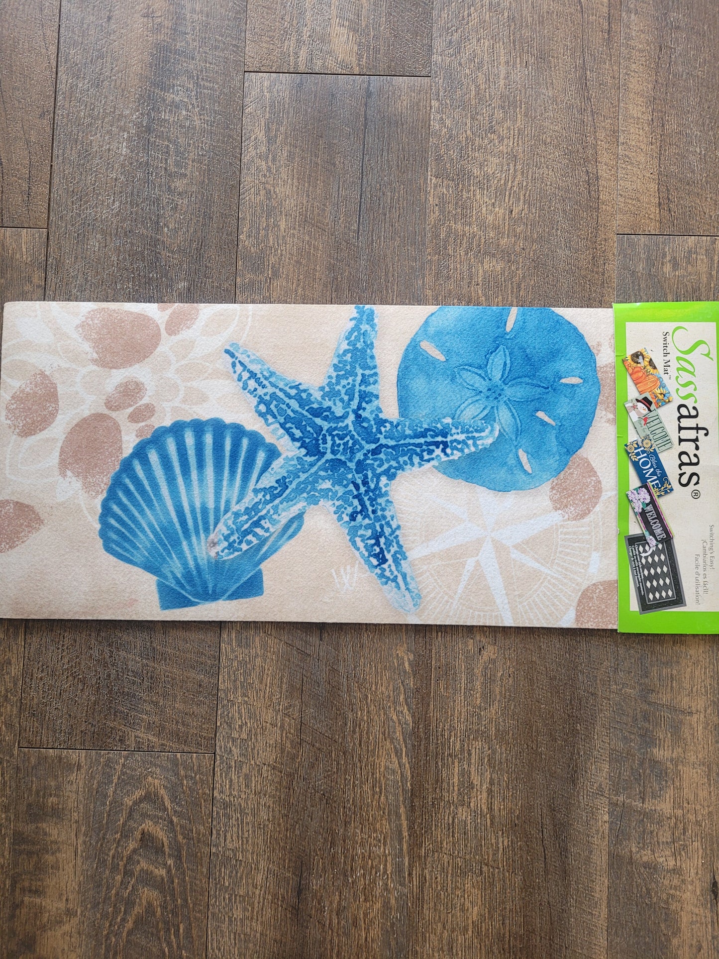 Switch Mat Sand Footprints and Shells