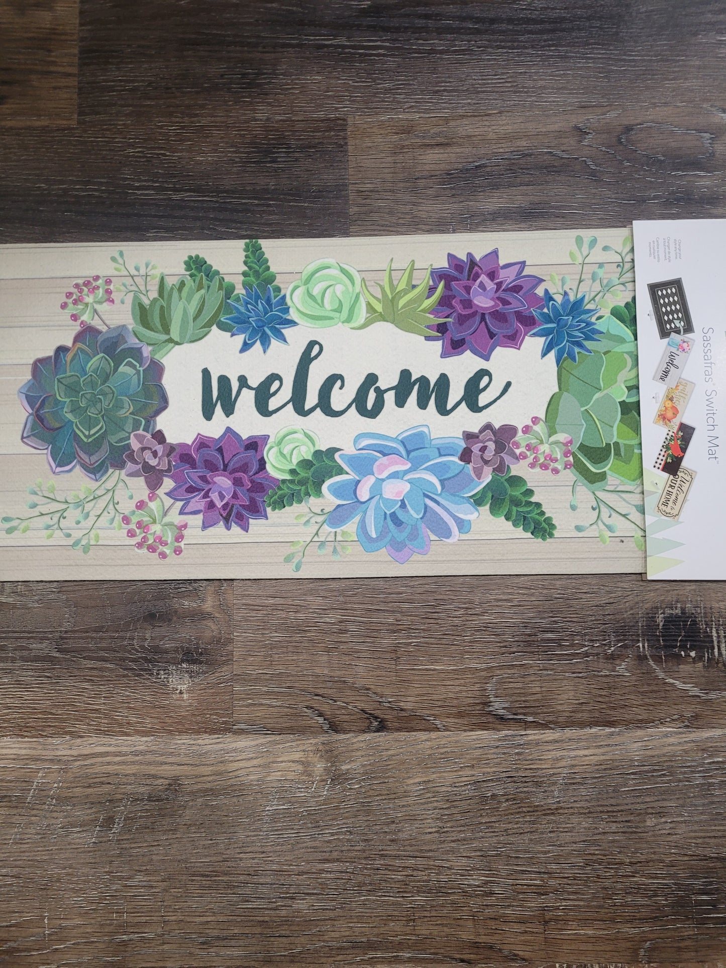 Switch Mat Succulent Welcome
