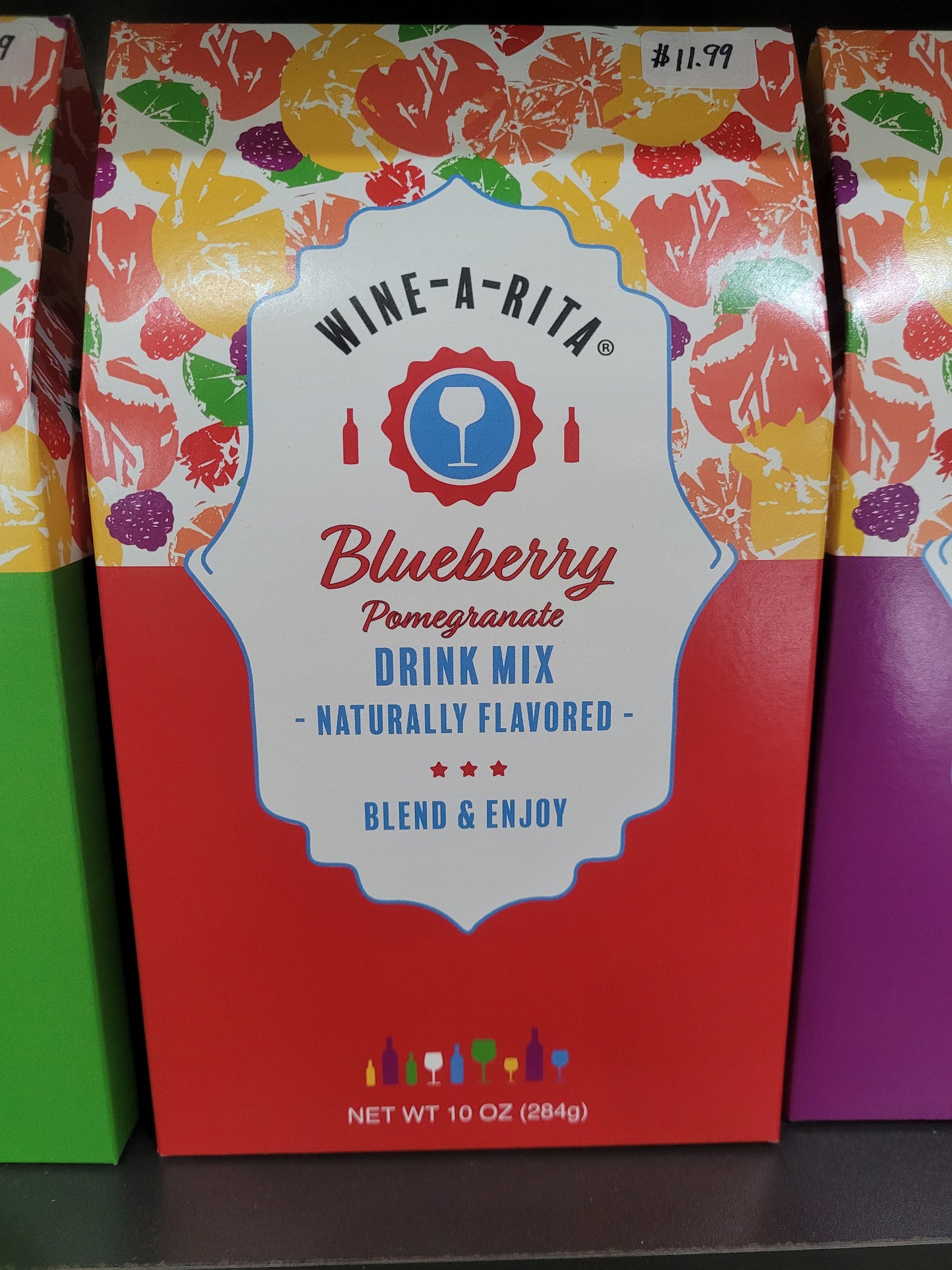 Wine A Rita Blueberry Pomegranate Box 10oz