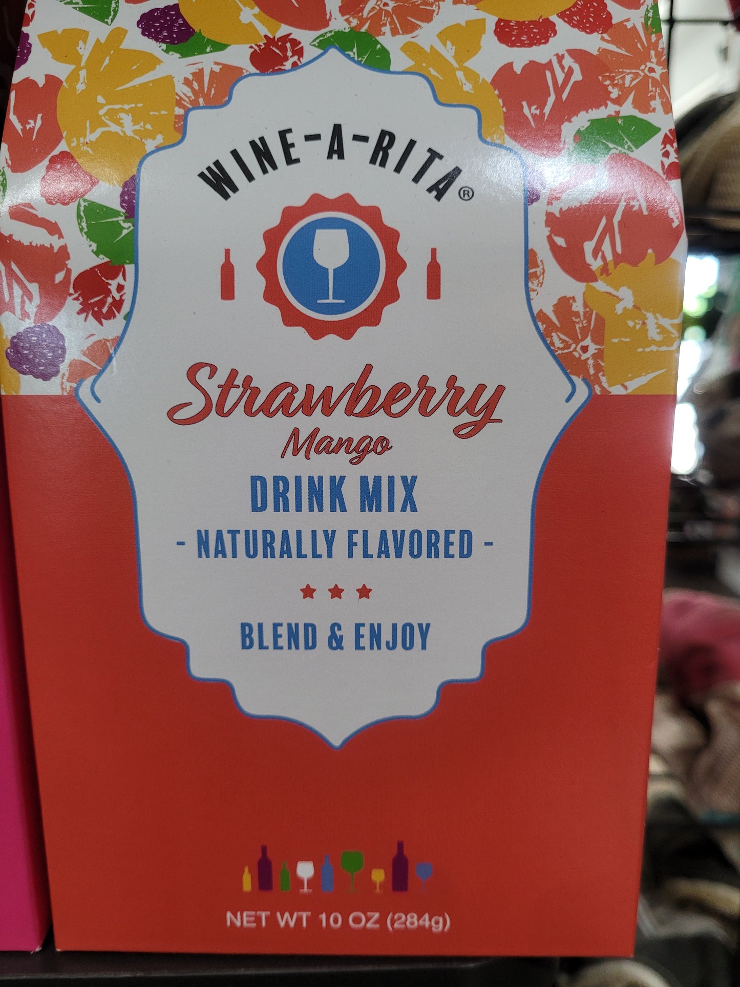 Wine A Rita Strawberry Mango Box 10oz