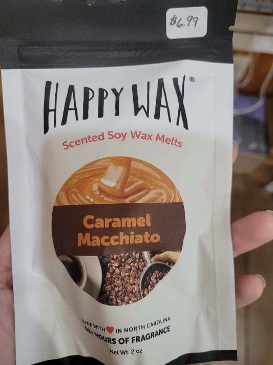 Happy Wax 2oz Pouch Caramel Macchiato Wax Melts