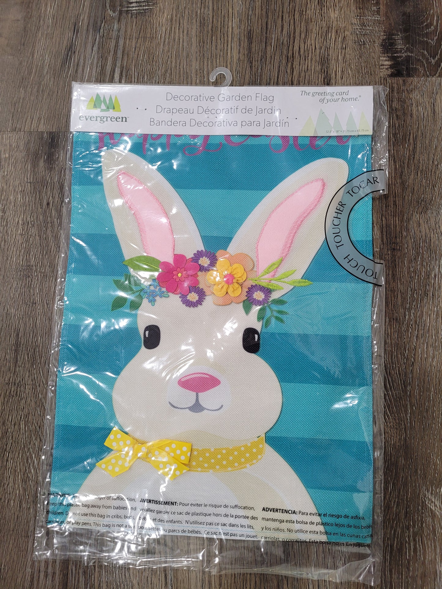 Garden Flag Easter Bunny