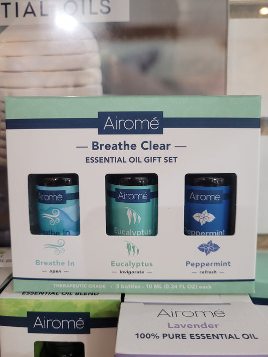 Essential Oil Breathe Clear Gift Set