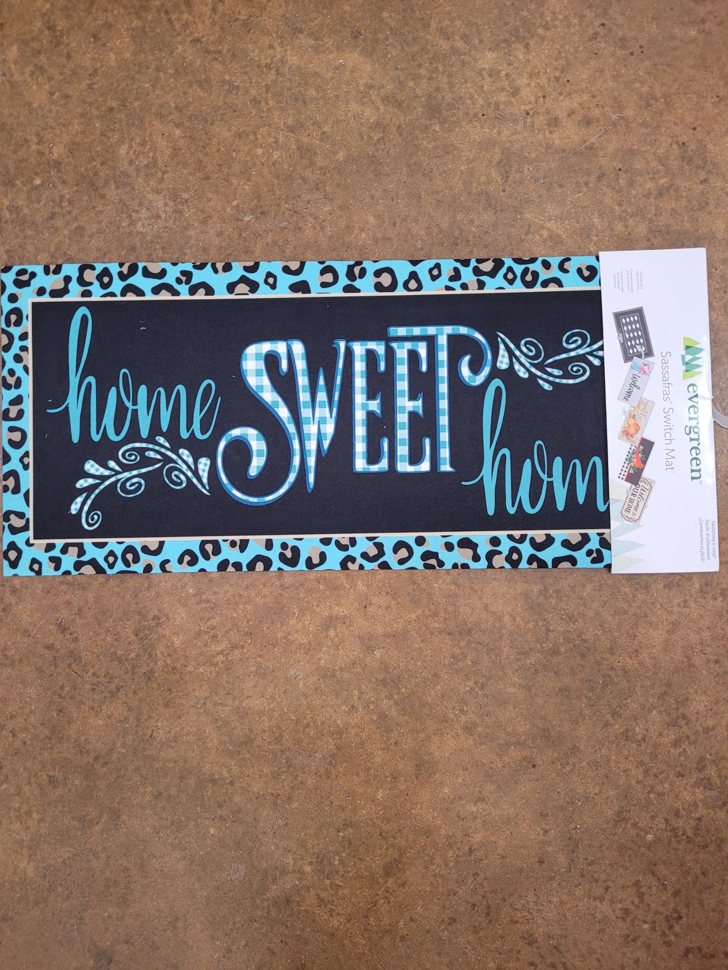 Switch Mat Home Sweet Home Animal Print