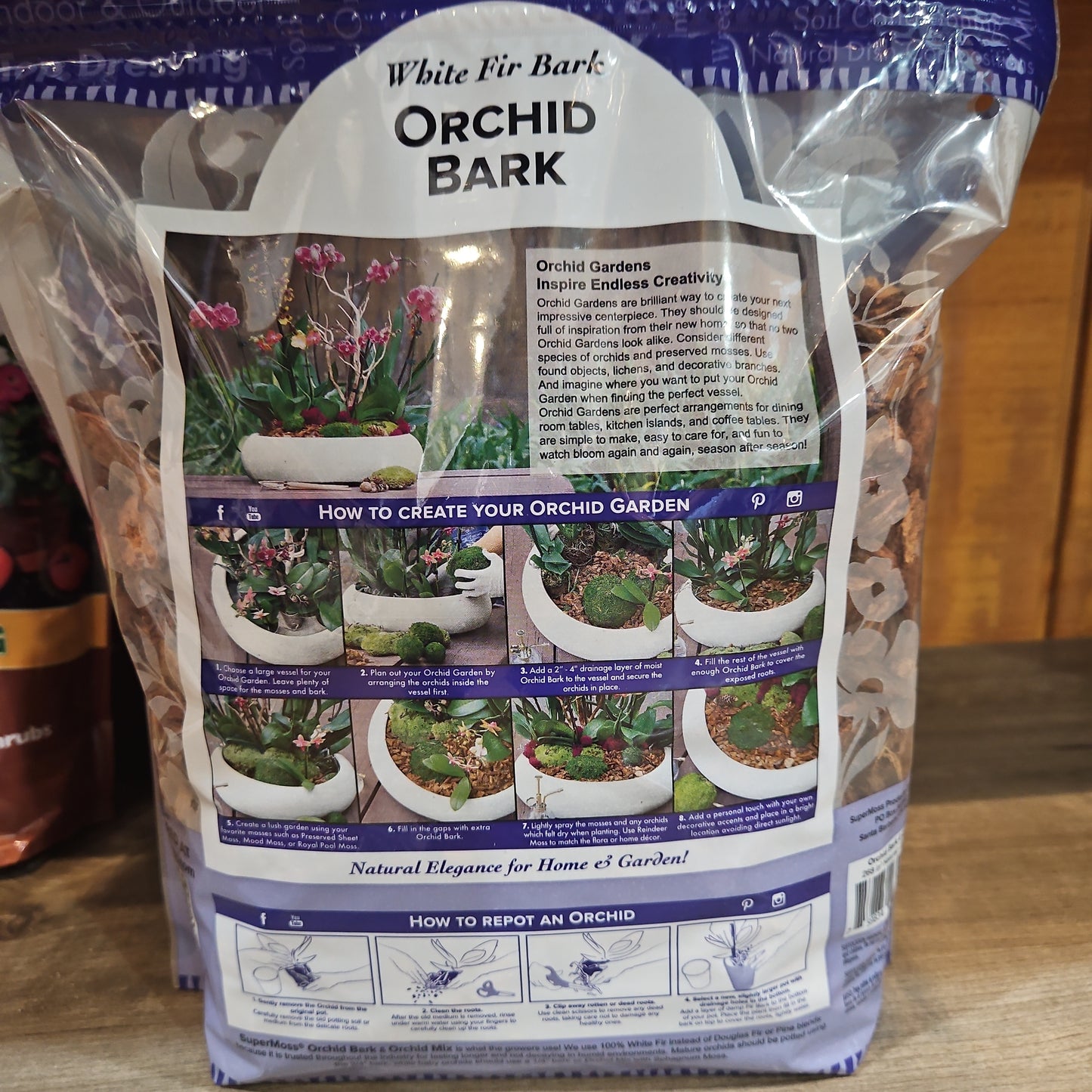 Orchid Bark Natural 3/4" 4QT