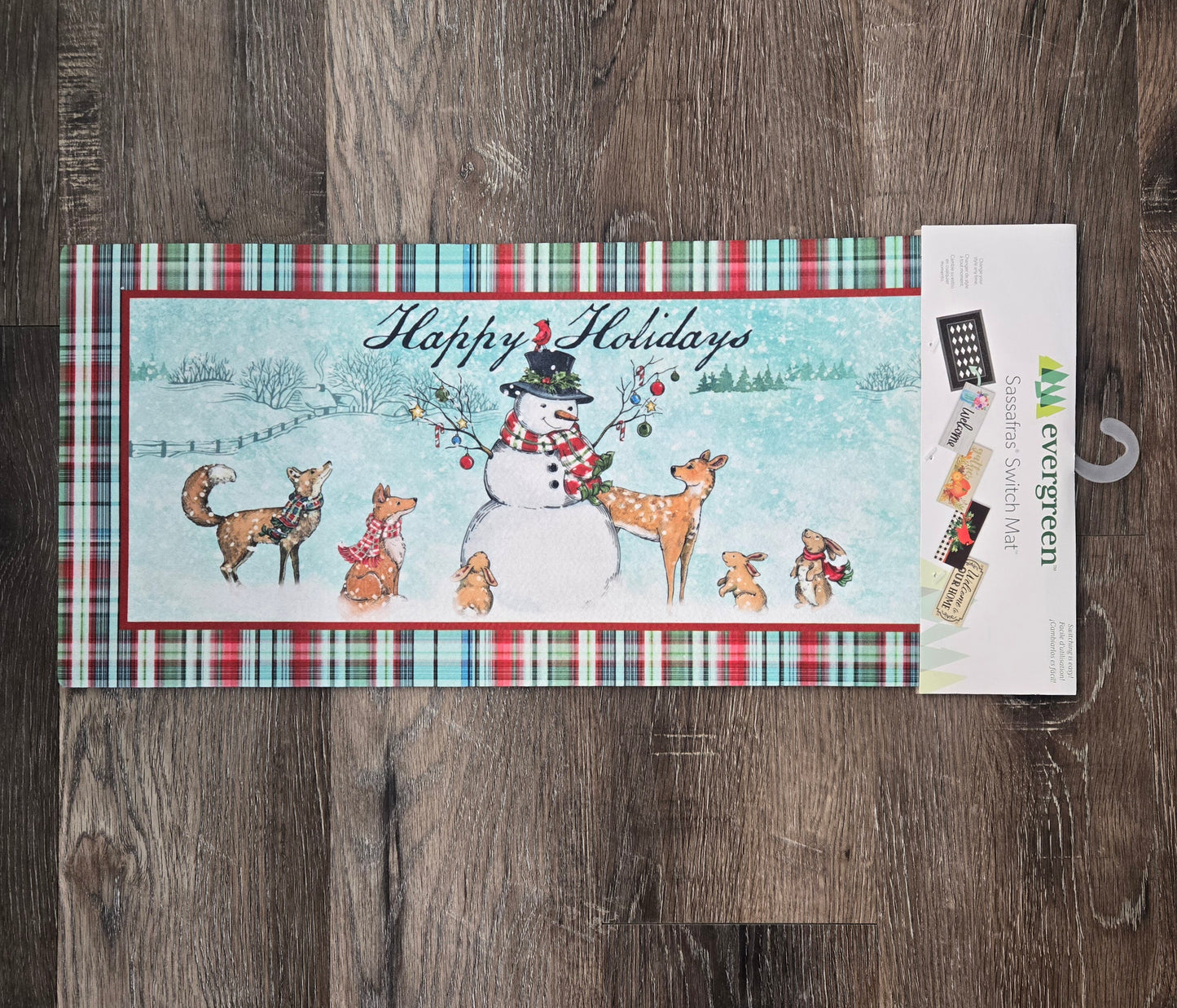 Switch Mat Snowman Holiday