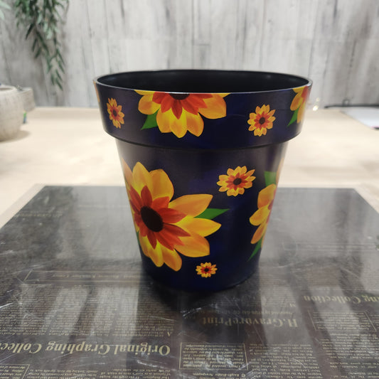 8.5" Zest Pot Spring Sunflower