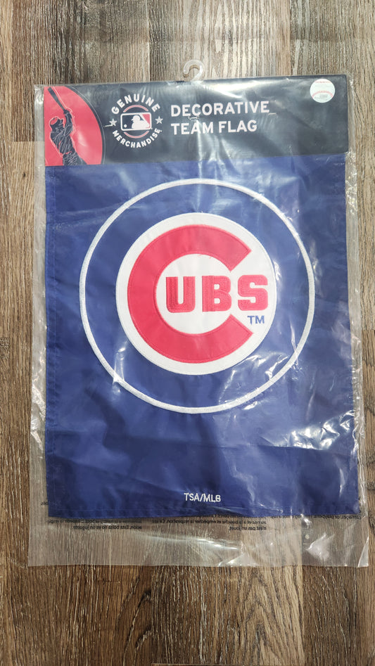 Garden Flag Chicago Cubs Applique