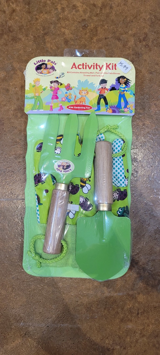 Little Pals Activity Kit Green Gardening Set