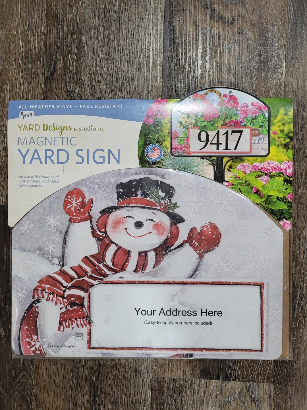 Yard Design Sledding Snowman