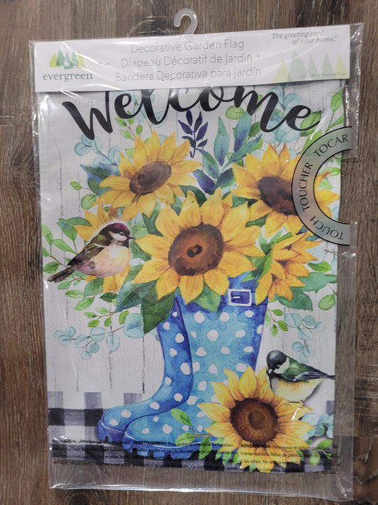 Garden Sunflowers Garden Flag