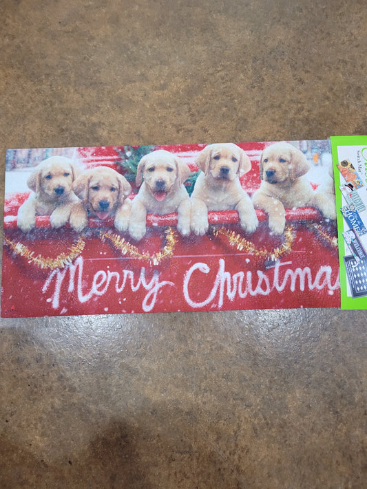 Switch Mat Red Truck with Puppies