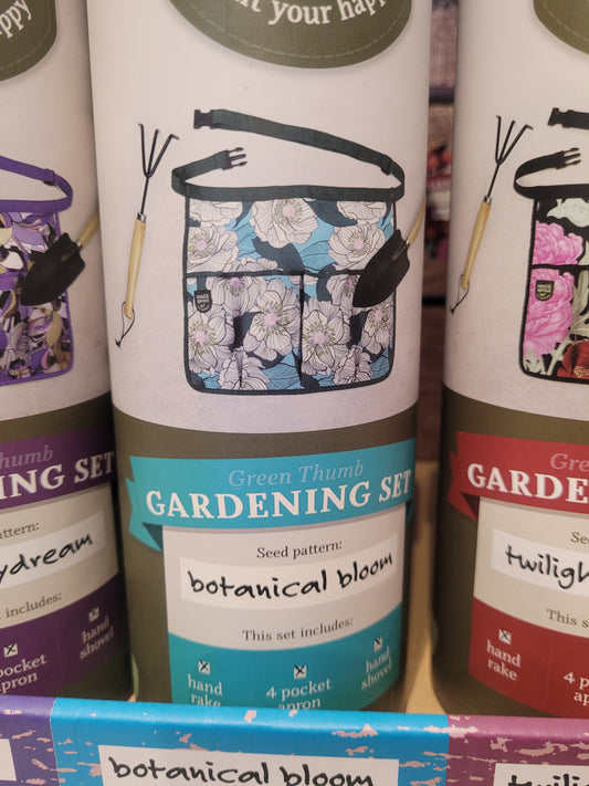 Seed & Sprout Gardening Set Botanical Bloom