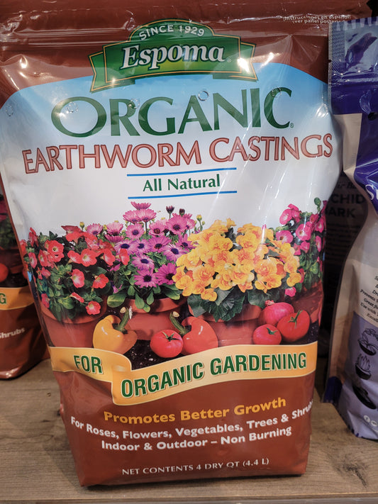 Espoma Earthworm Castings 4QT