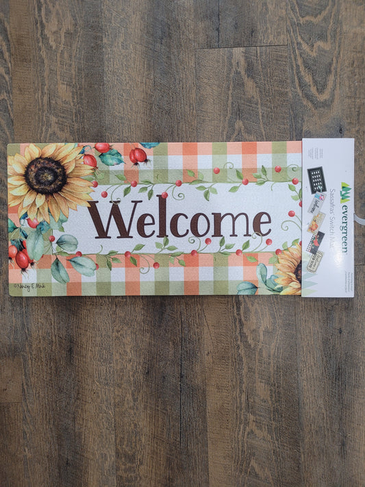 Switch Mat Farmhouse Wreath
