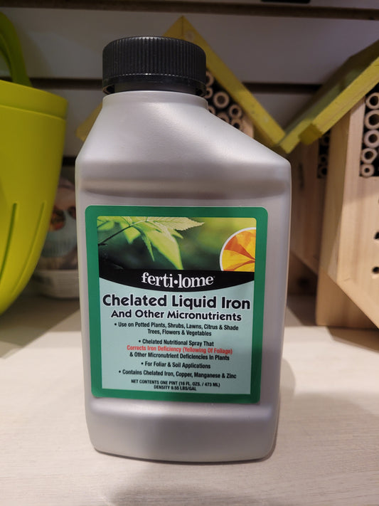 Fertilome Chelated Liquid Iron 1Pt