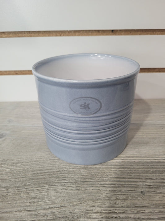 Pot Laos Blue Gray 5.5"