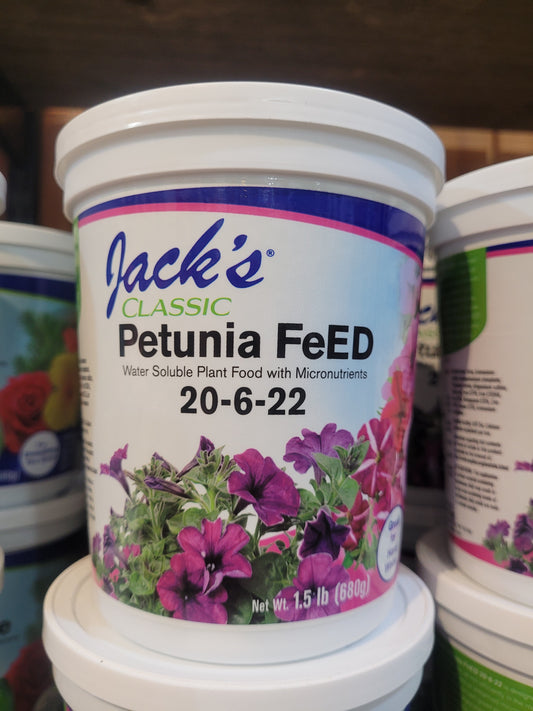Jacks Petunia Feed 1.5lb