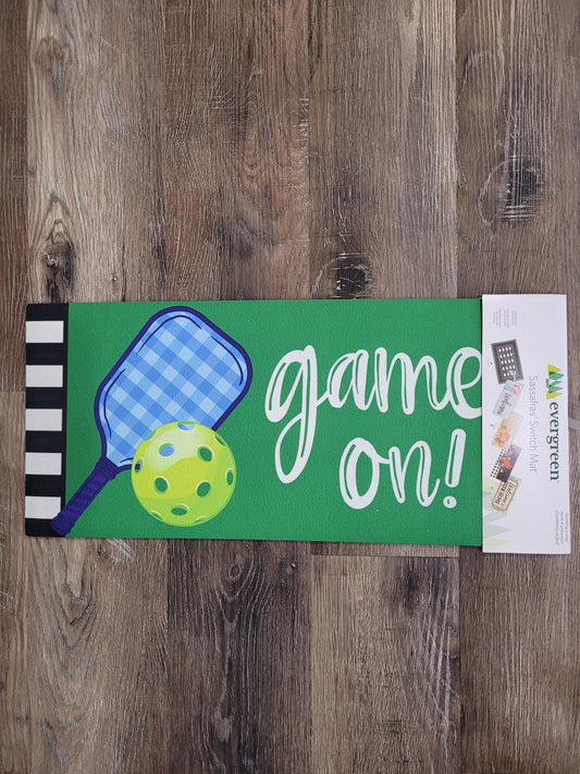 Switch Mat Pickleball Game On