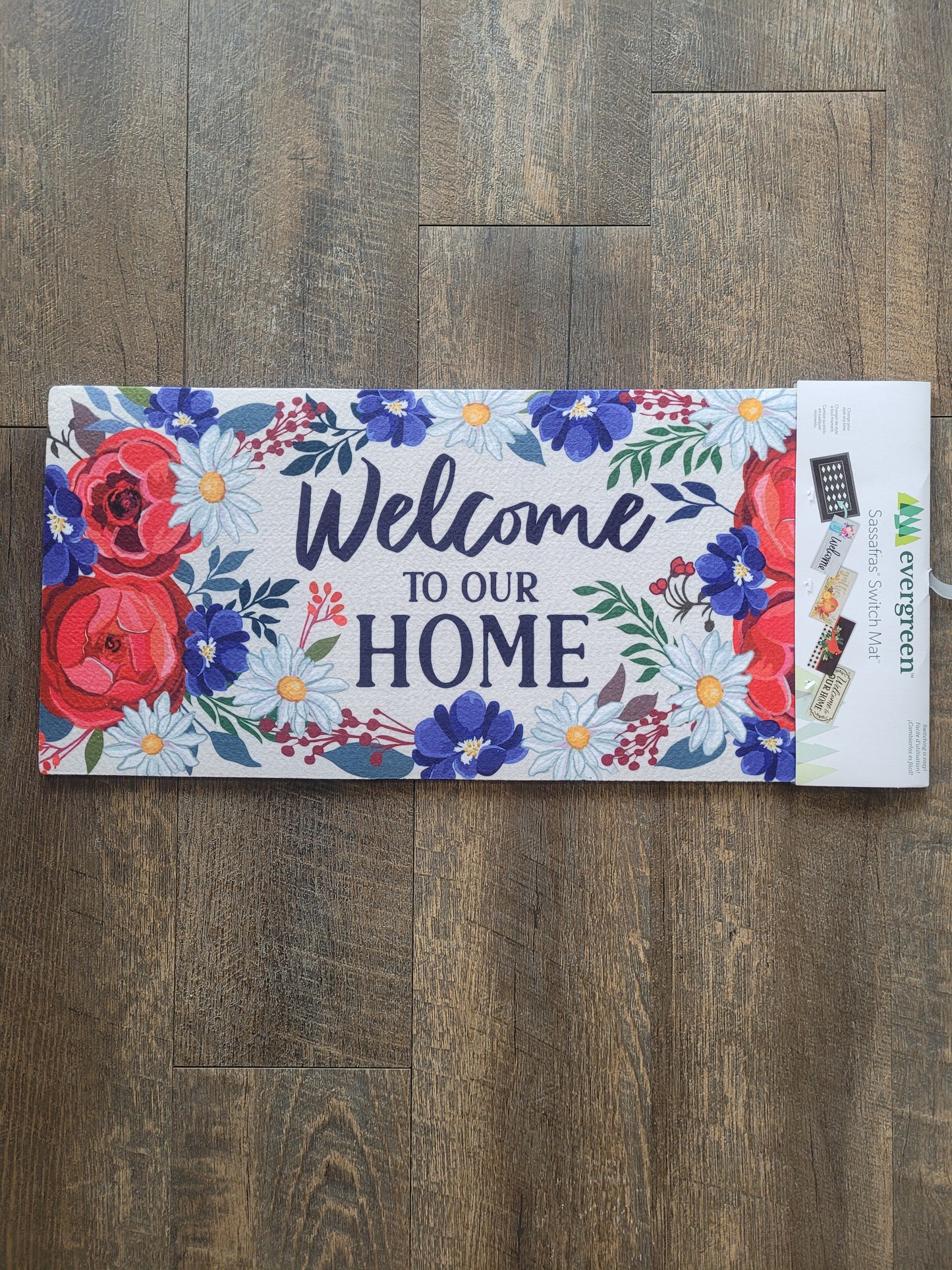 Switch Mat Patriotic Welcome To Our Home