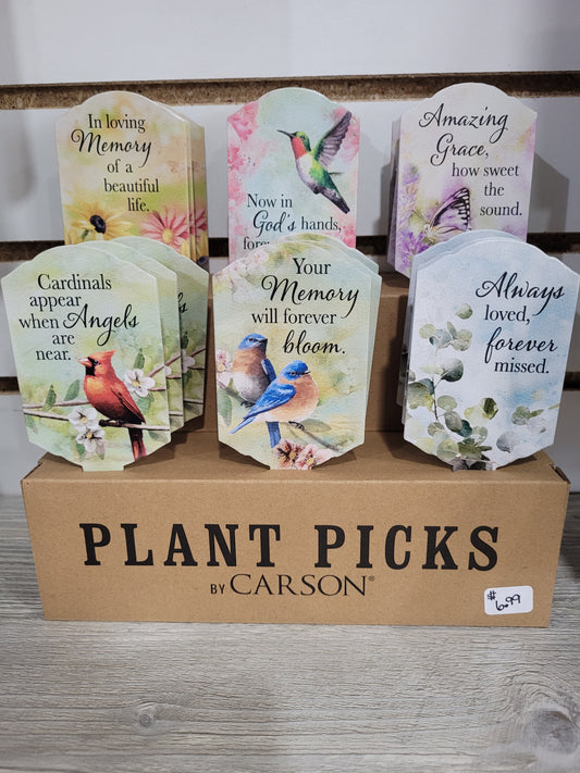 Memorial Plant Pick